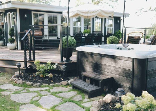 afford a hot tub