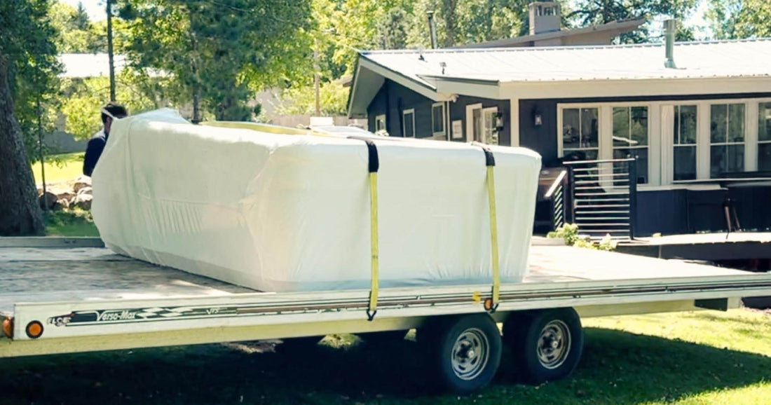 What to Expect: Hot tub delivery day